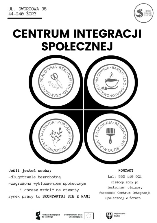 centrum integracji społecznej - plakat
